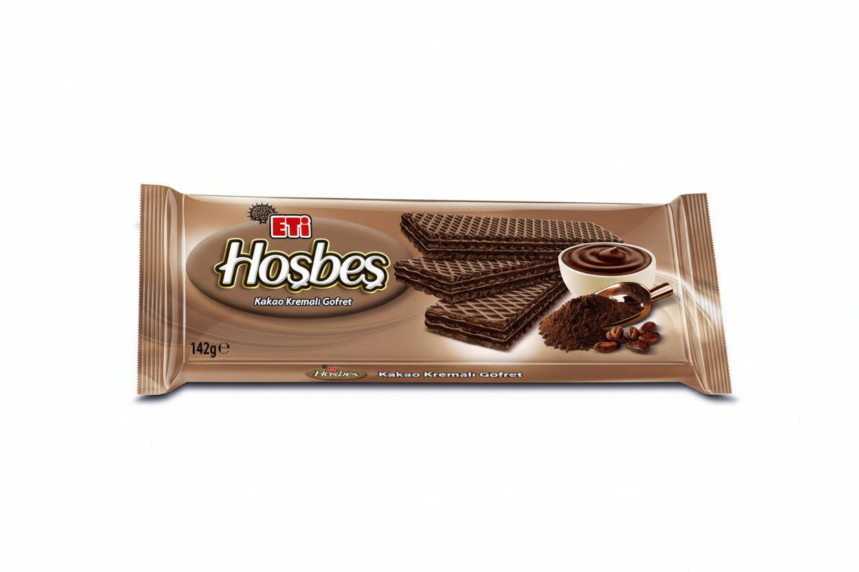 Eti Hoşbeş Kakaolu Gofret 160 Gr