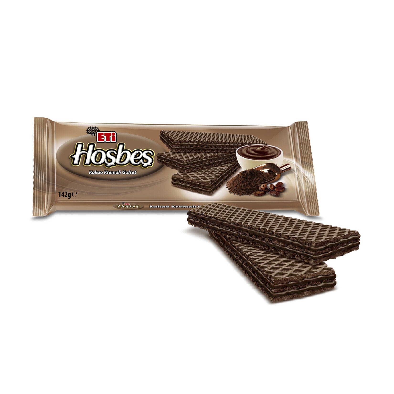 Eti Hoşbeş Kakaolu Gofret 160 Gr