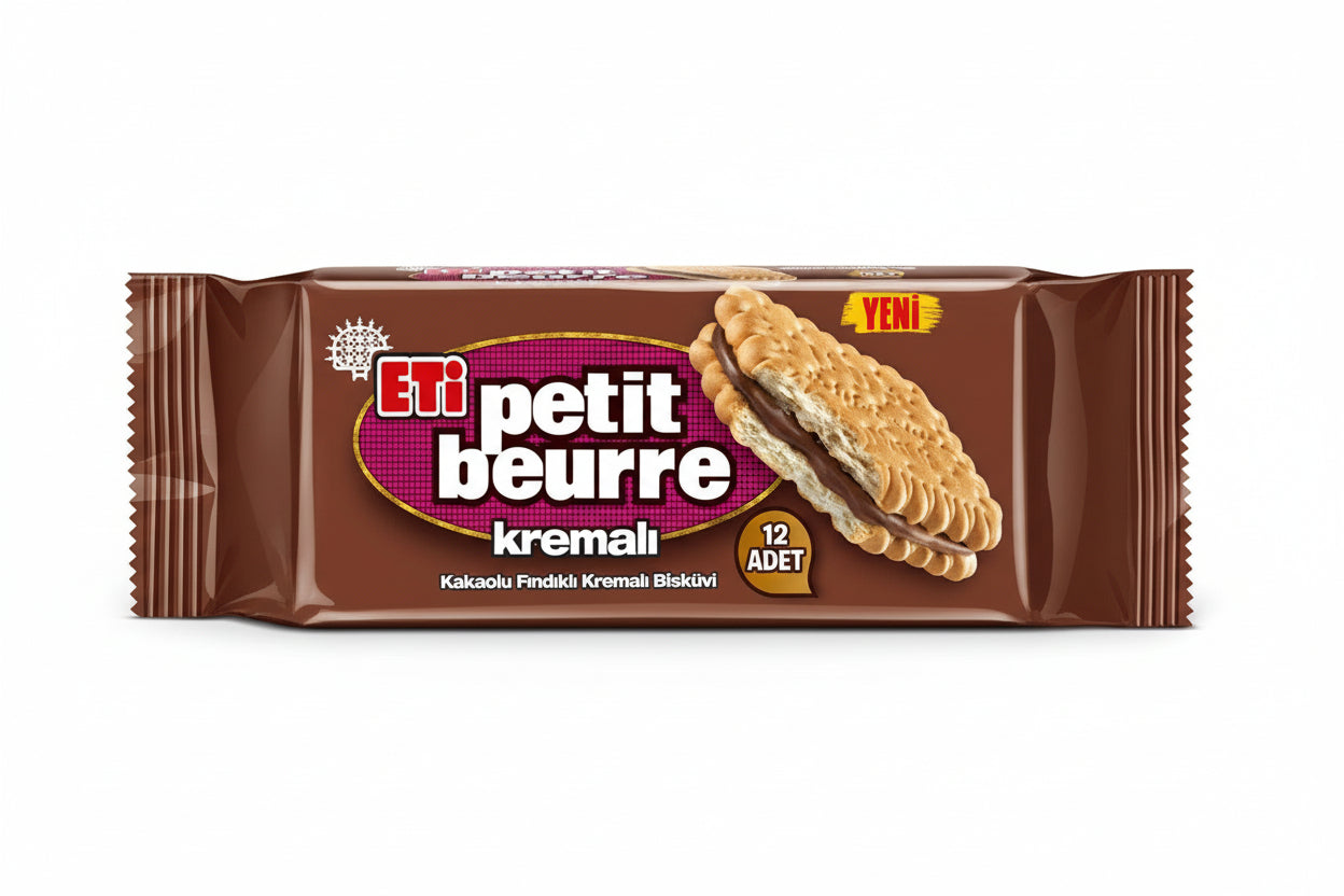 Eti Petibör Kakaolu Fındık Kremalı Bisküvi 270 Gr