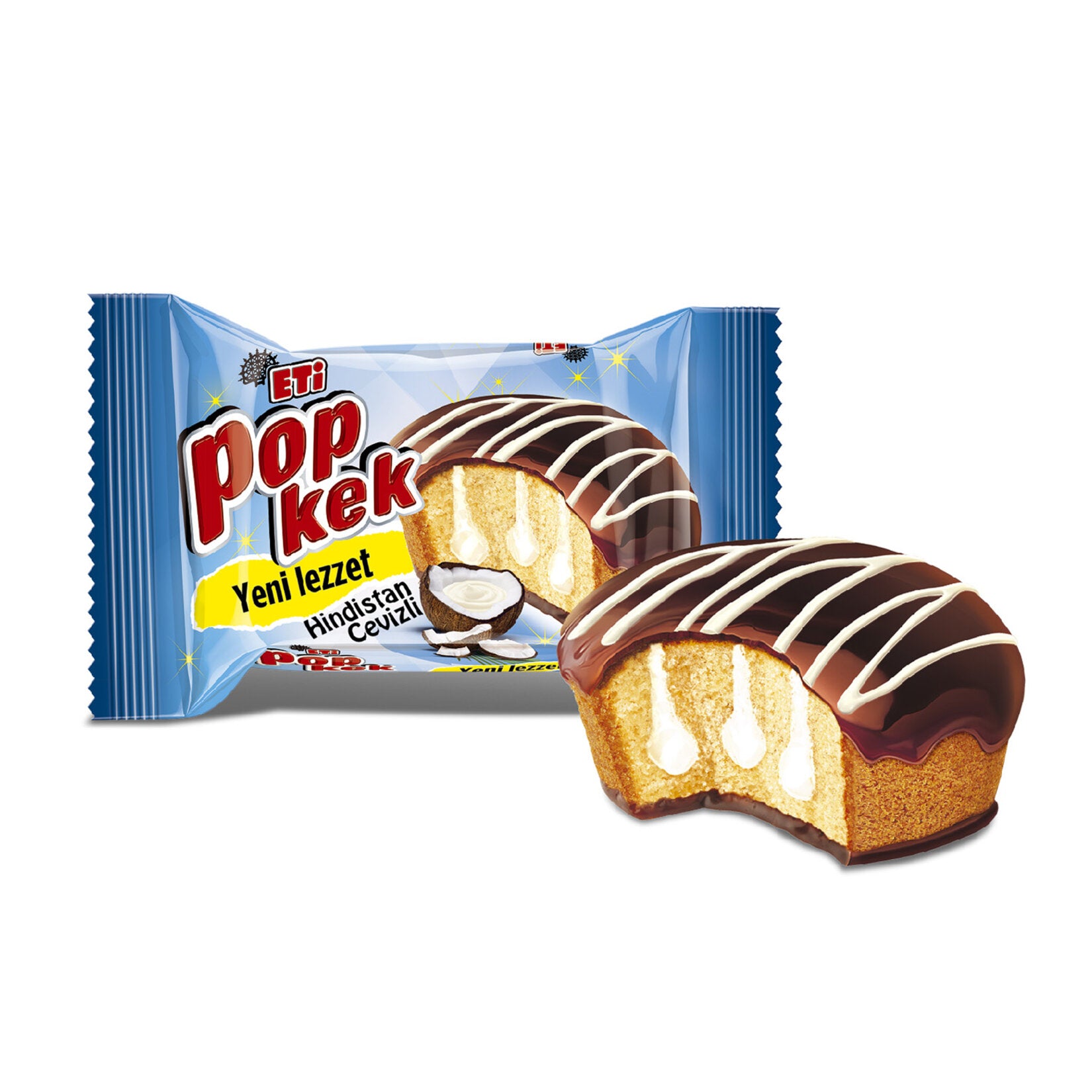 Eti Pop Kek Hindistan Cevizli 60g - Batman Sanal Market