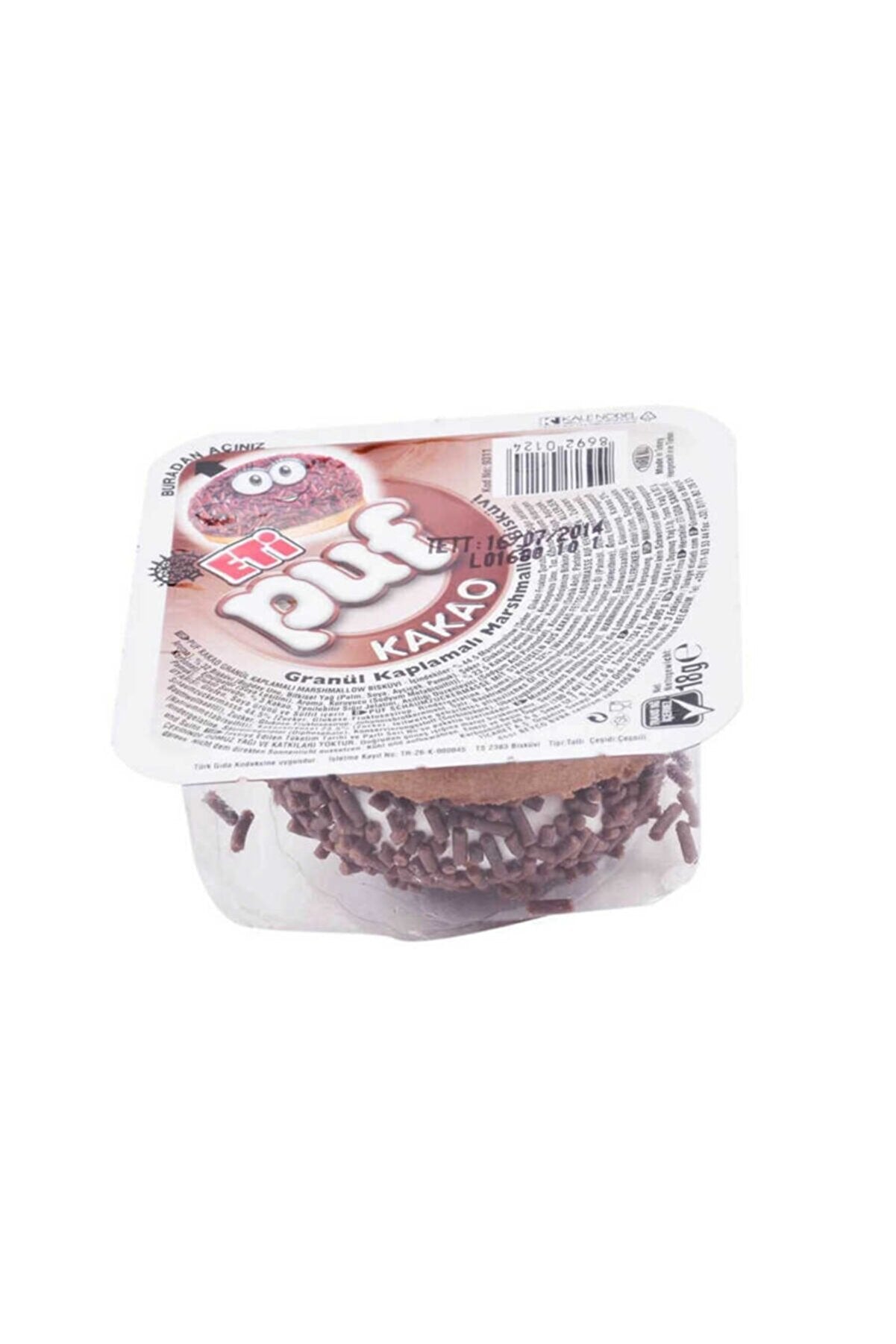 ETİ PUF KAKAOLU 18 GR - Batman Sanal Market