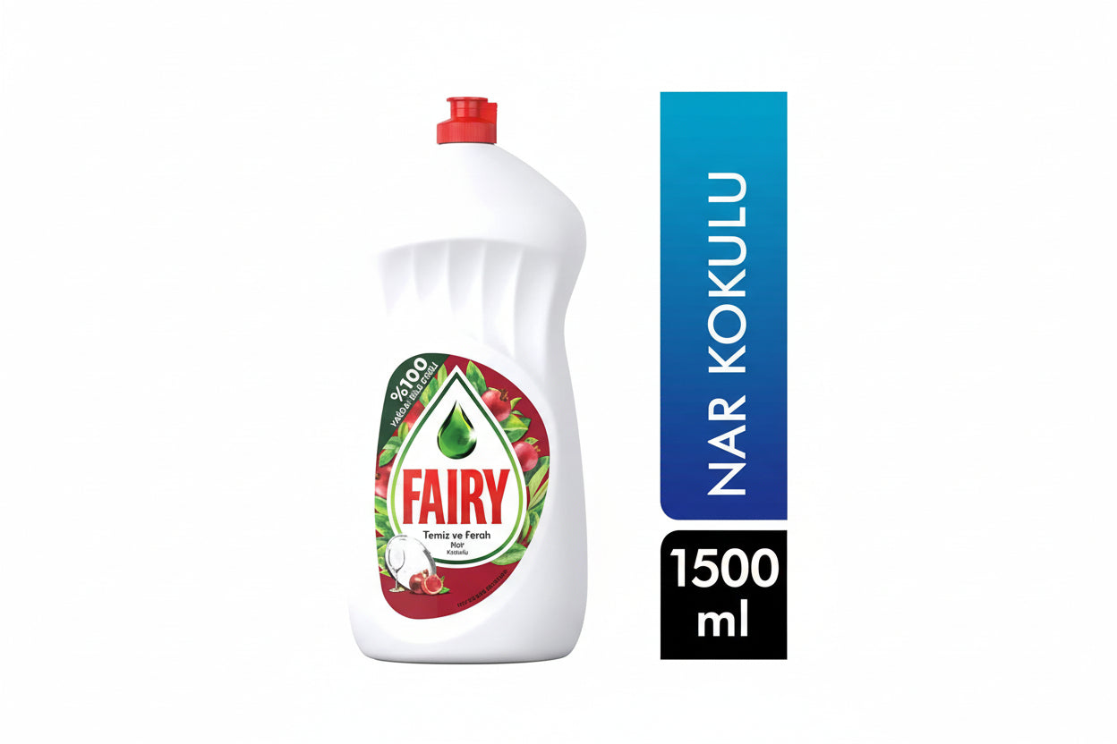 Fairy Bulaşık Deterjanı 1500 Ml Nar