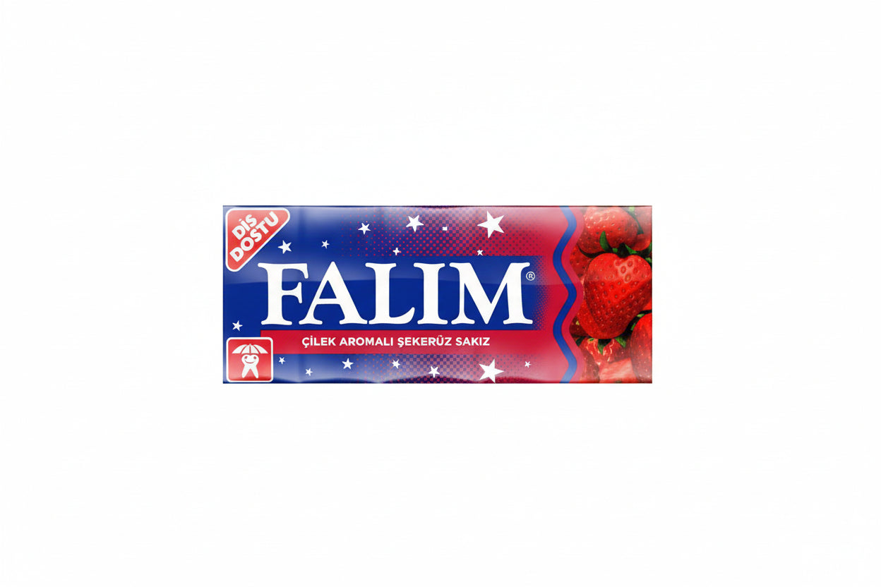 FALIM SAKIZ 5'Lİ ÇİLEK 7 GR - Batman Sanal Market