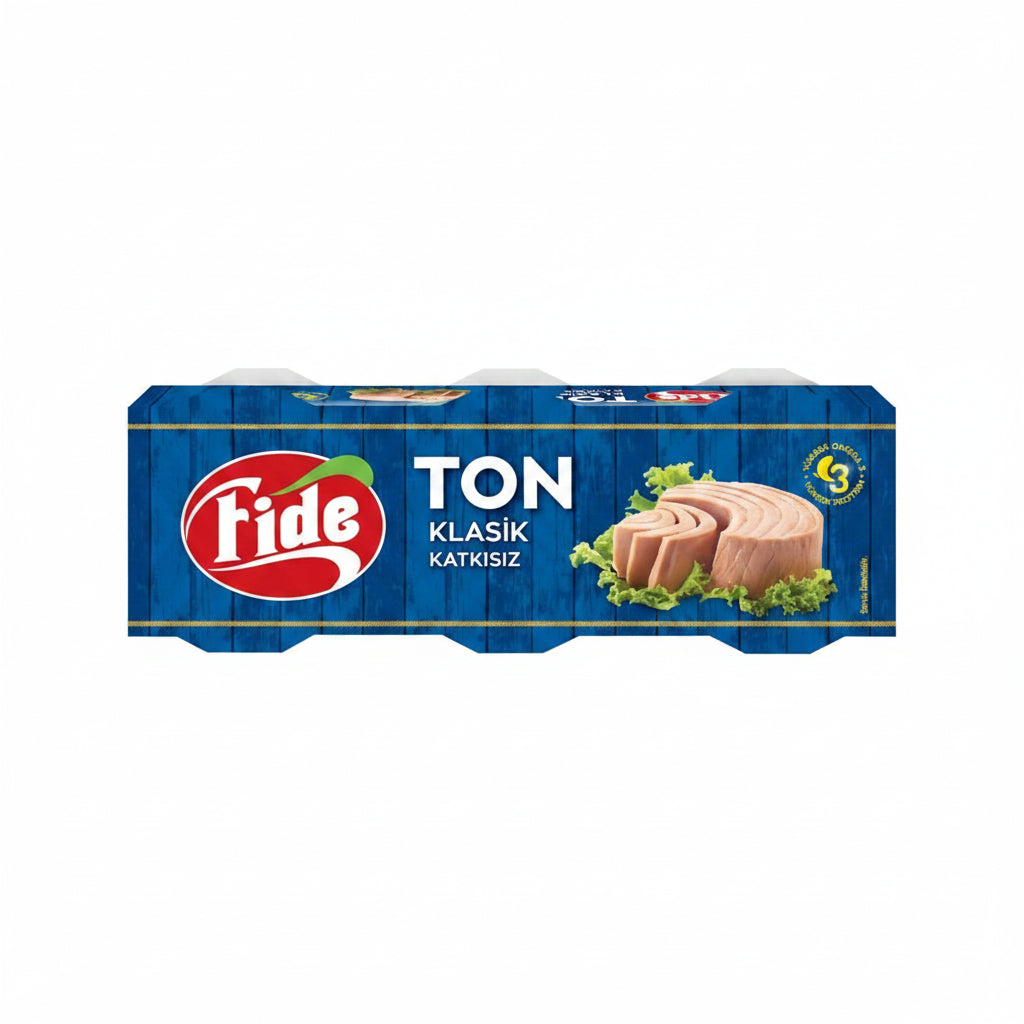 Fide Ton Balığı Klasik 3'lü Paket 3x80 Gr