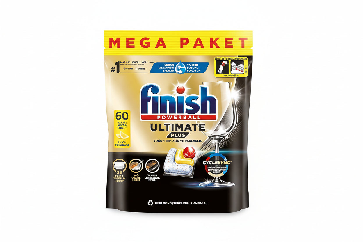 Finish Tablet Ultimate Plus (60) Limon