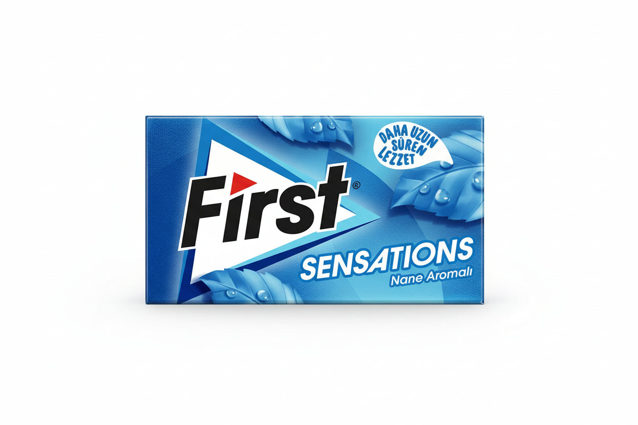 First Sensations Sakız Keskin Nane 27 Gr - Batman Sanal Market