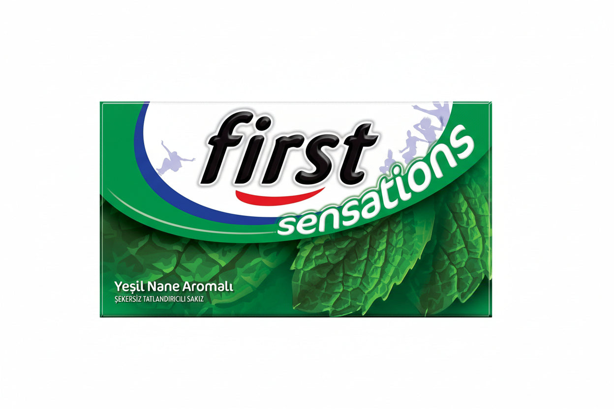 First Sensations Sakız Yeşil Nane 27 Gr - Batman Sanal Market