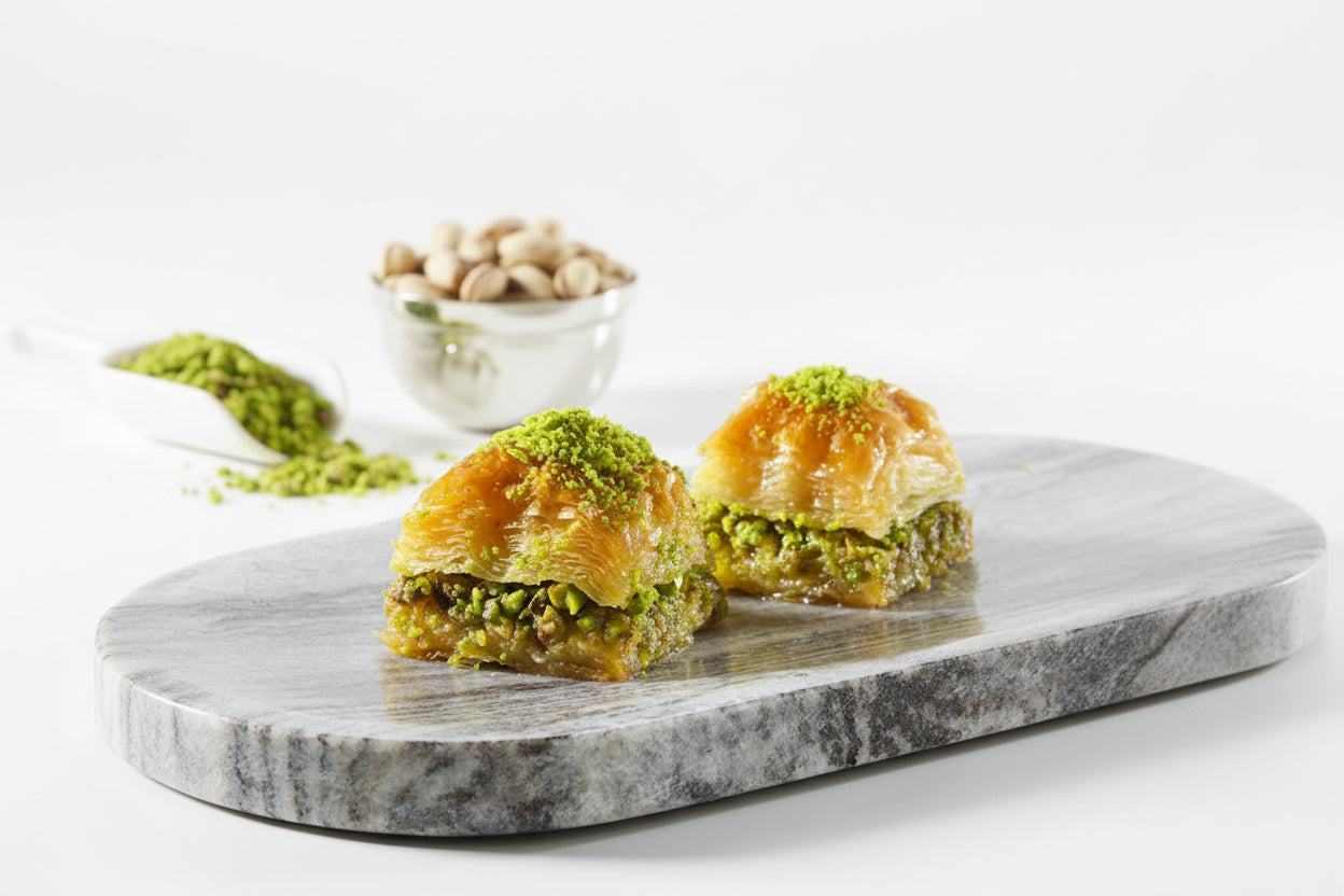 Fıstıklı Özel Kare Baklava