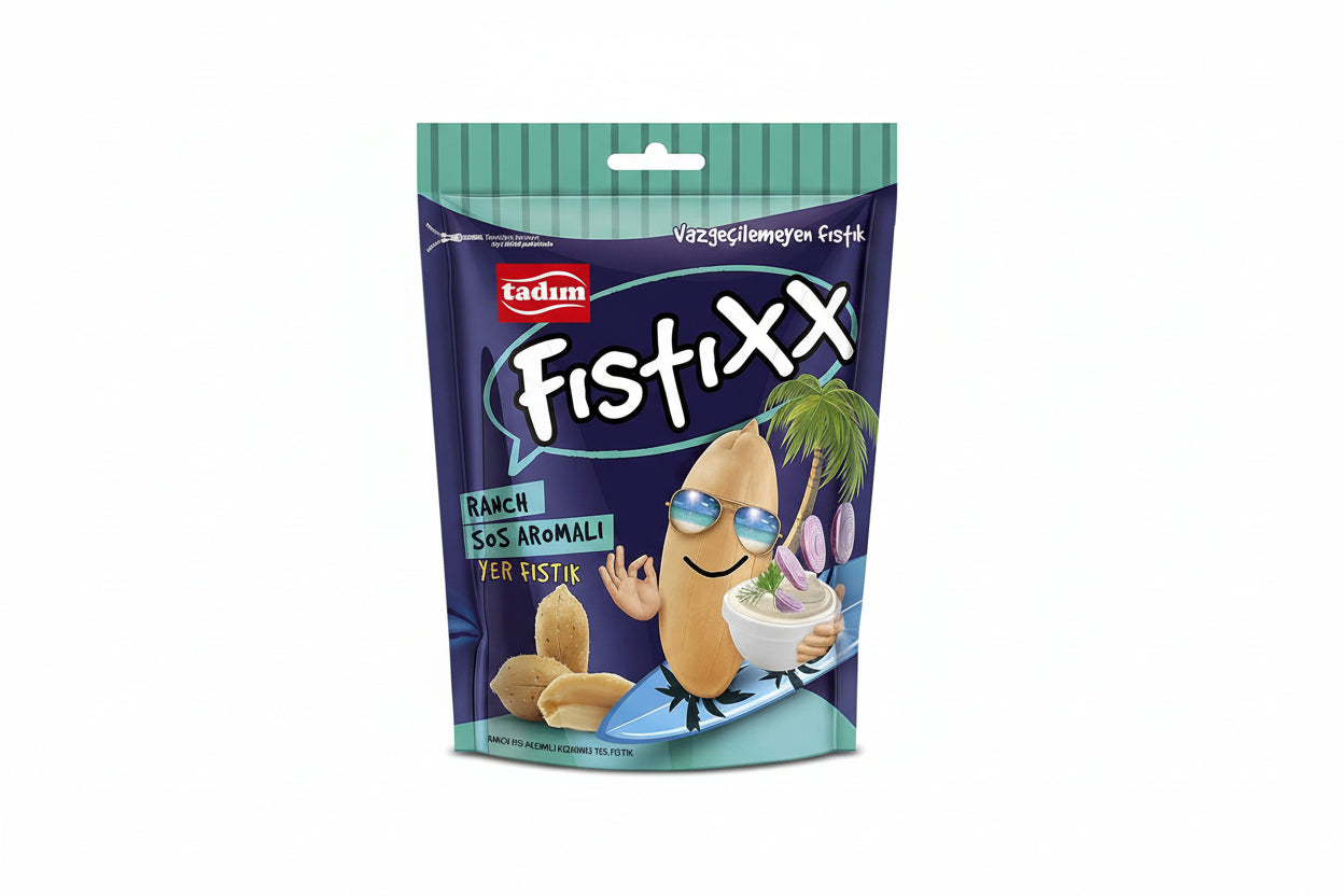 Fıstıxx Ranch Soslu Yer Fıstığı 75gr
