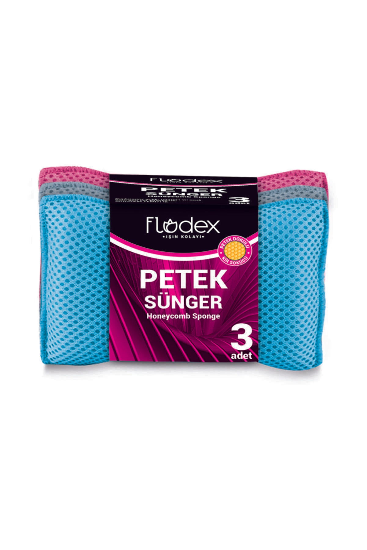 Flodex Petek Sünger 3'lü
