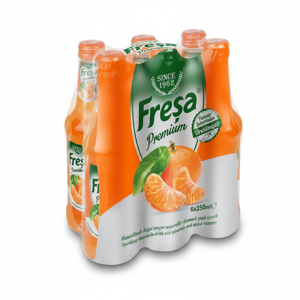 Freşa Premium 6X250 Ml Mandalina Meyve Suyu - Batman Sanal Market