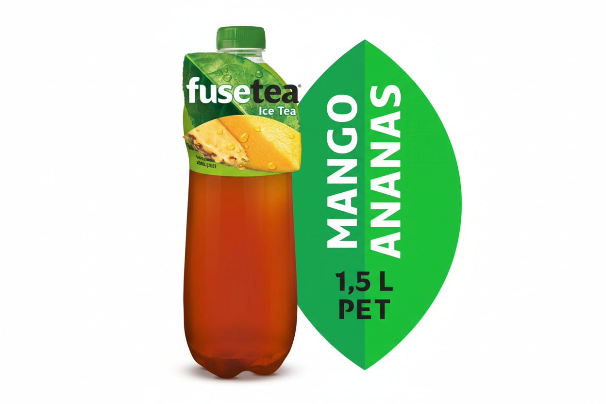 Fuse Tea 1,5 Lt Mango ve Ananas Aromalı