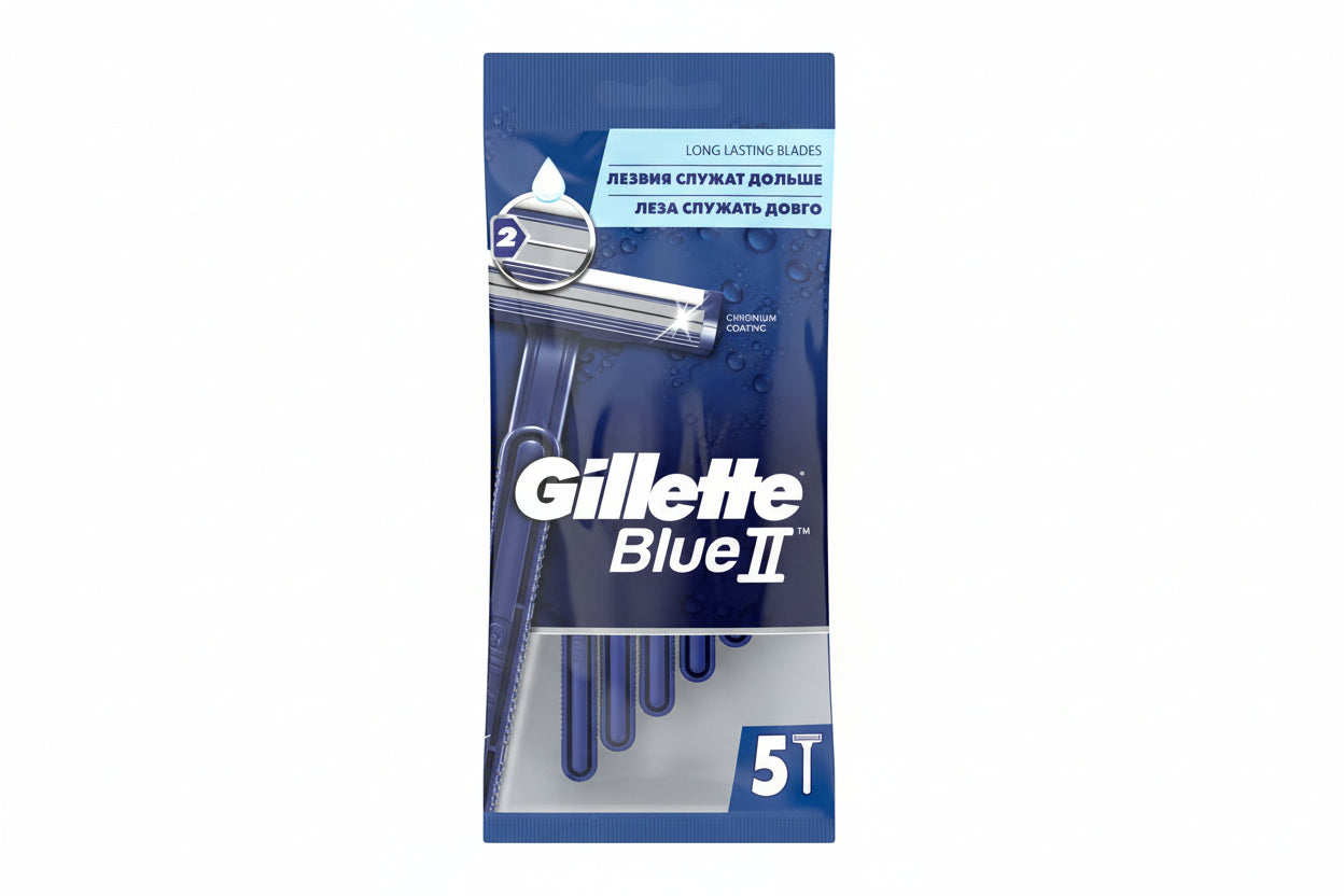 Gillette Blue2 Tıraş Bıçağı (5 Adet)