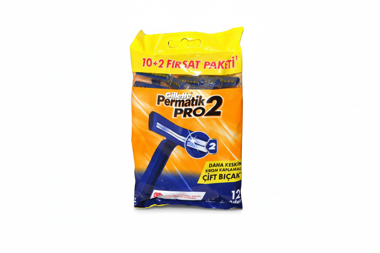 Gillette Permatik Pro 2 10+2 Fırsat Paketi - Batman Sanal Market