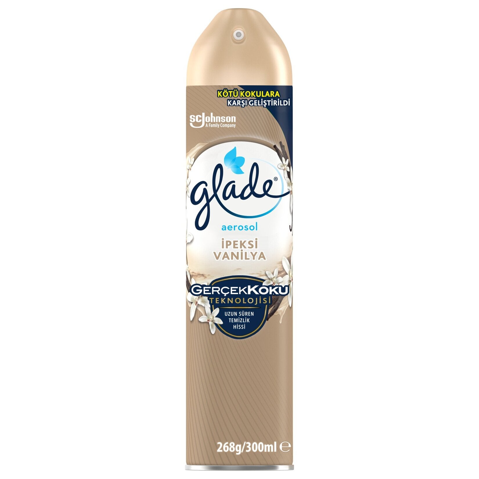 GLADE Oda Kokusu 300 ml İpeksi Vanilya - Batman Sanal Market