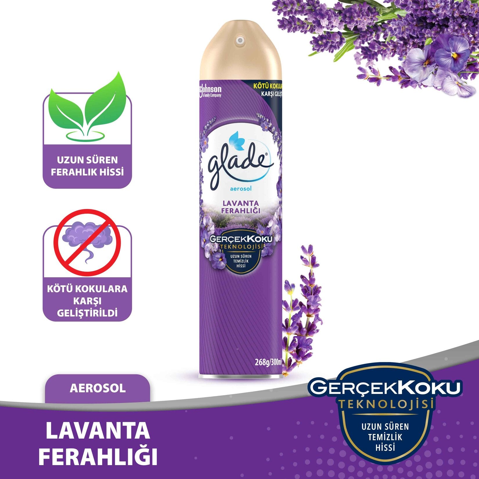 Glade Oda Kokusu 300 ml Lavanta Ferahlığı - Batman Sanal Market