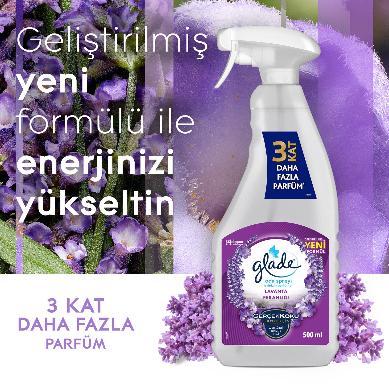 Glade Oda Spreyi 500 ml Lavanta Ferahlığı - Batman Sanal Market