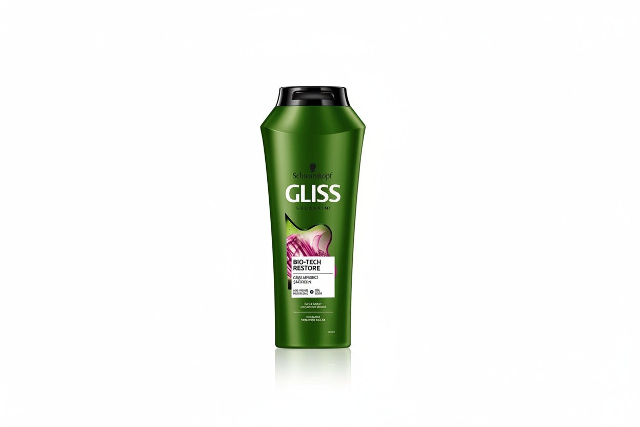 GLISS ŞAMPUAN BİO TECH RESTORE YEŞİL 360 ML - Batman Sanal Market