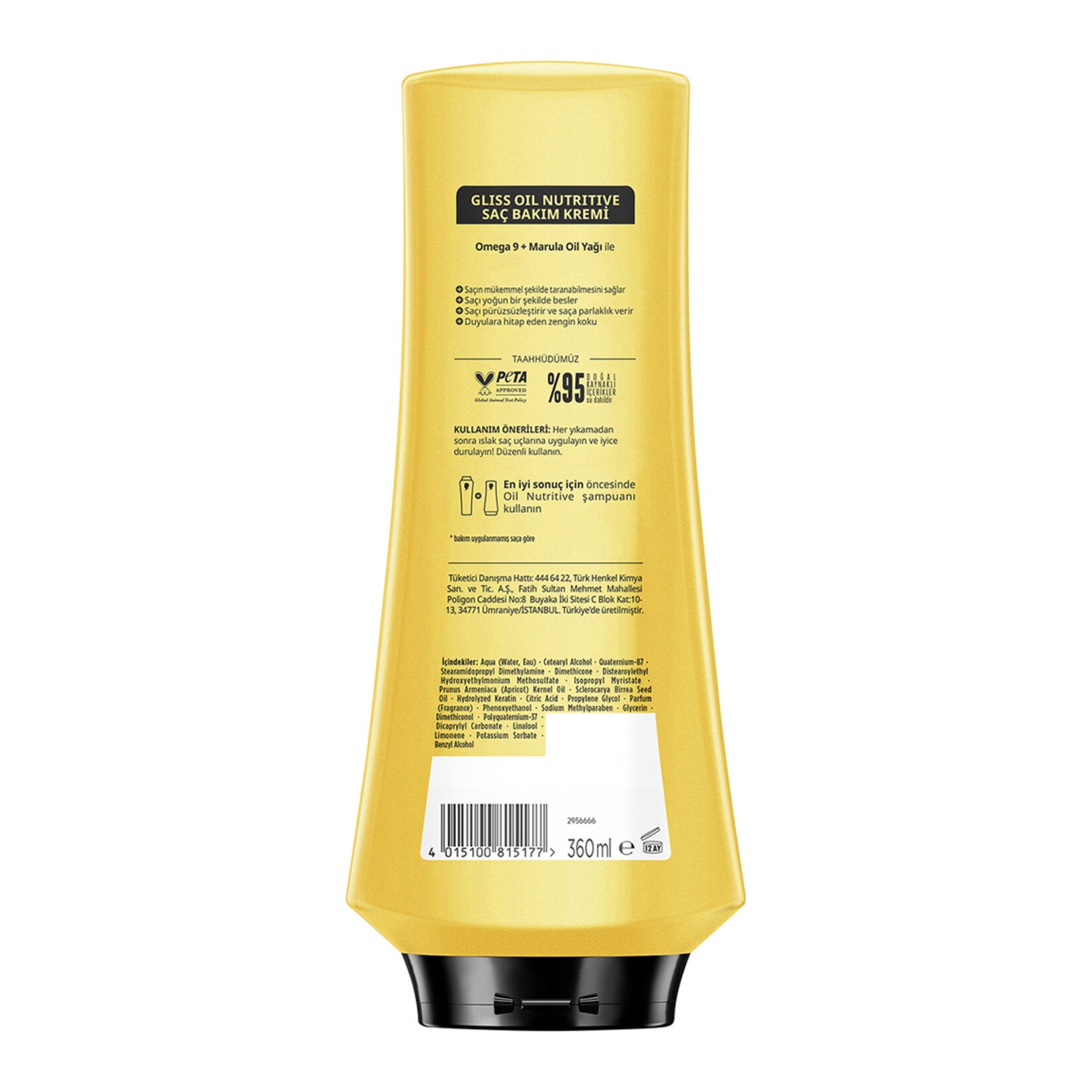 Gliss Şampuan Oil Nutritive 400 ml - Batman Sanal Market
