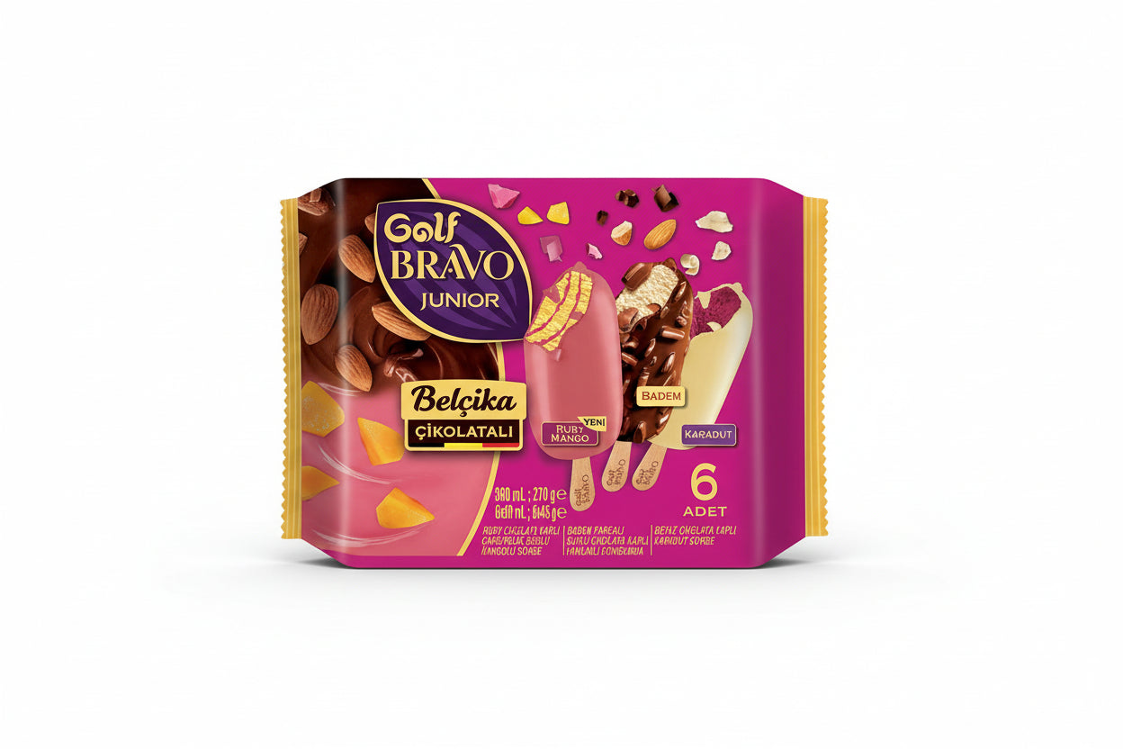 Golf Bravo Junior Ruby Mango, Karadut Ve Mango 360 Ml- Batman Sanal Market