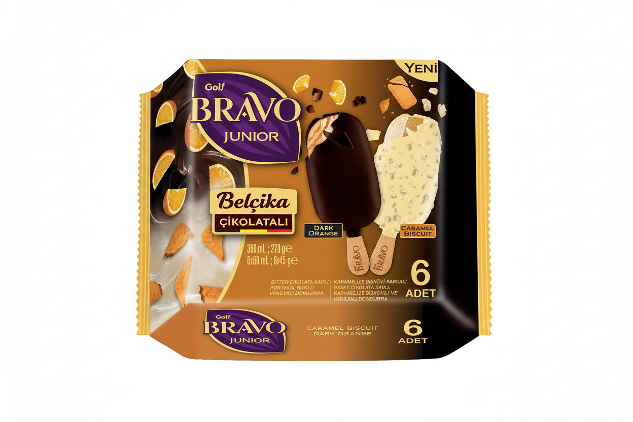 Golf Brova Junior Dark Orange