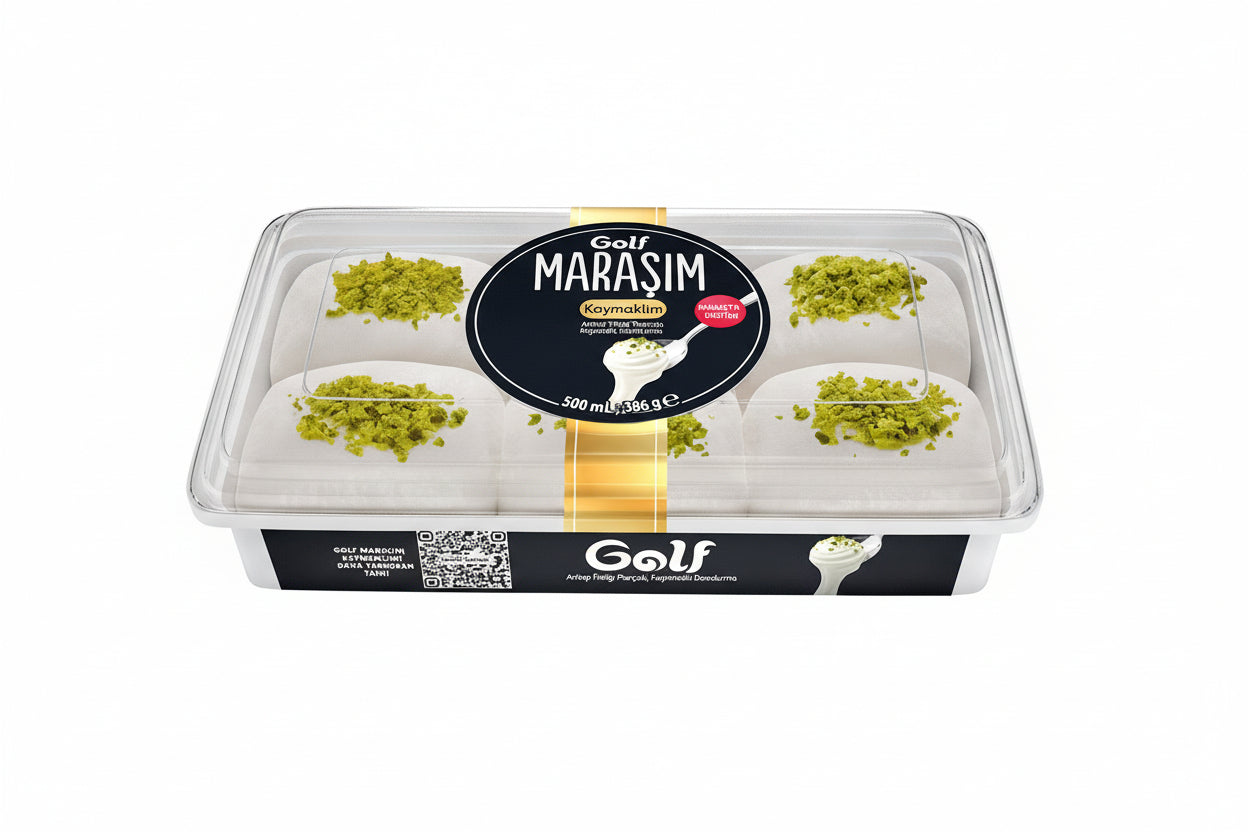 Golf Maraş Kaymaklı Dondurma 500 Ml - Batman Sanal Market