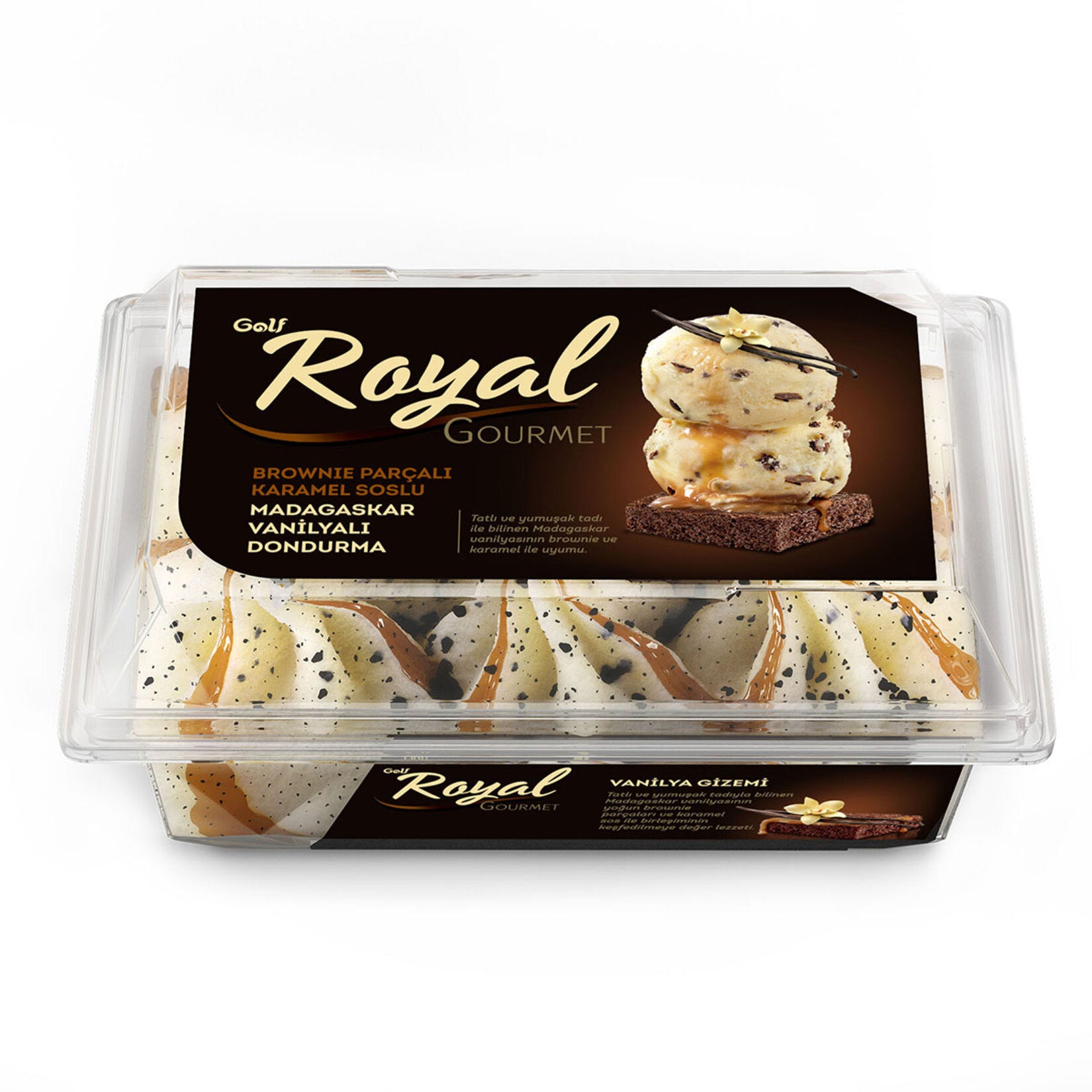Golf Royal Gourmet Madagaskar Vanilya Dondurma 850 Ml