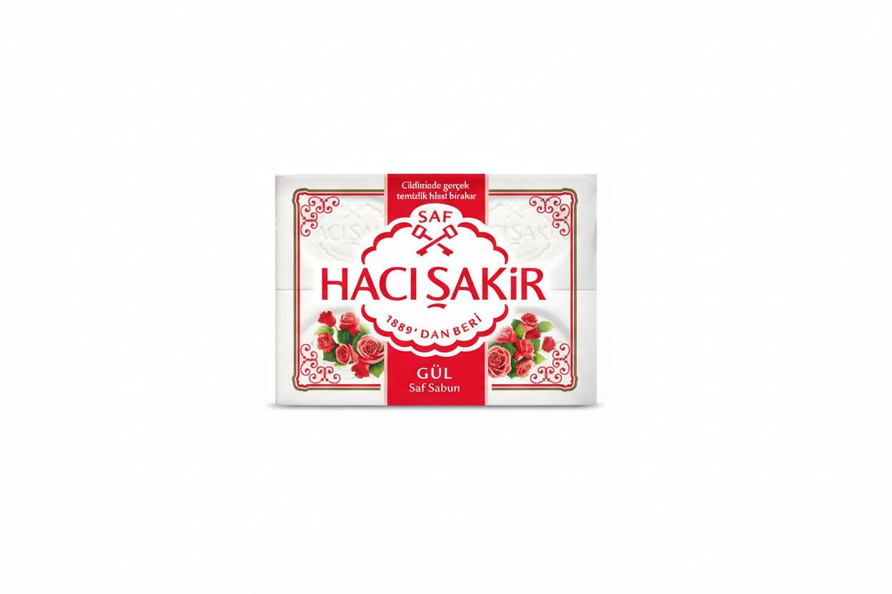 Hacı Şakir Sabun 4x150 Gr Gül - Batman Sanal Market