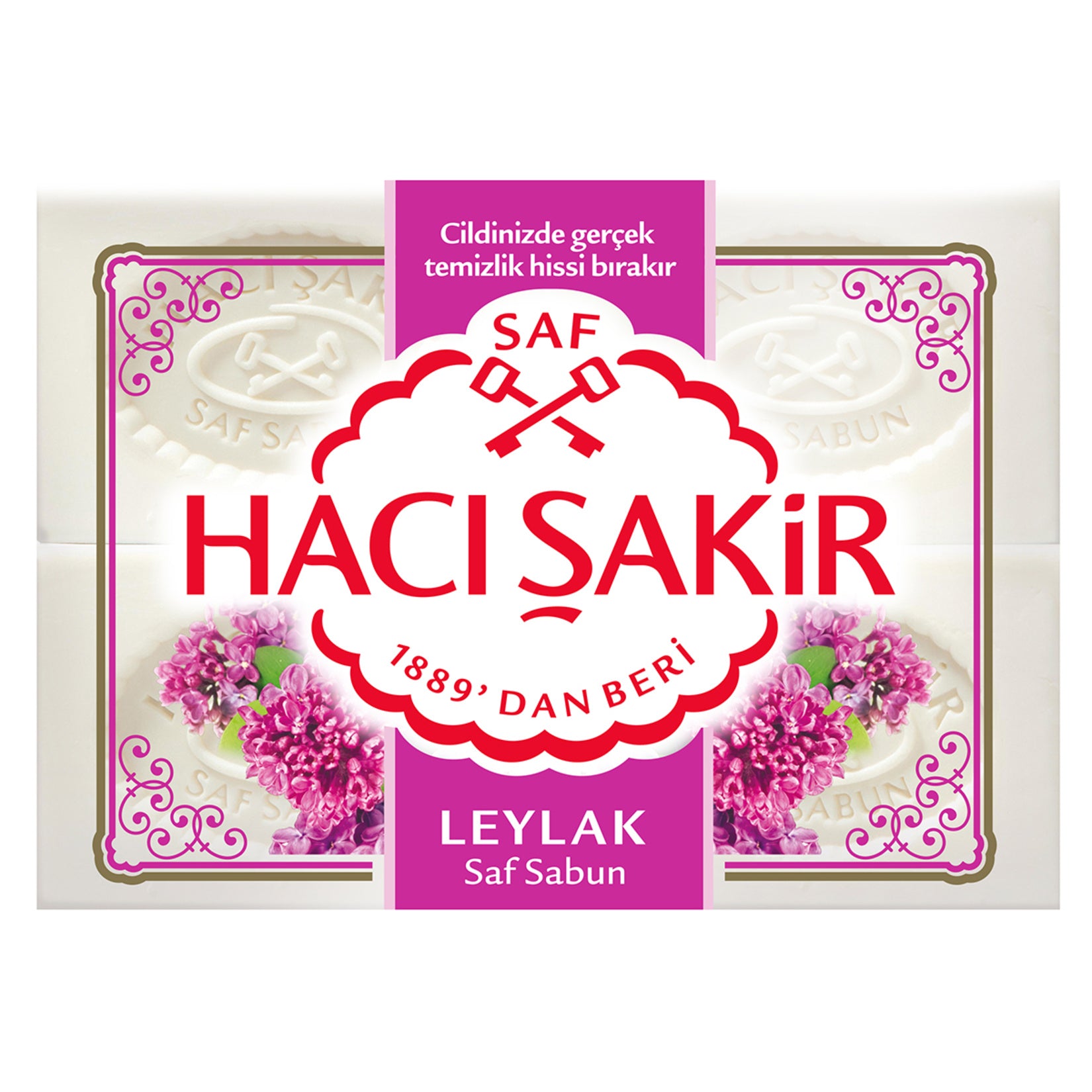 Hacı Şakir Sabun 4x150gr Leylak - Batman Sanal Market