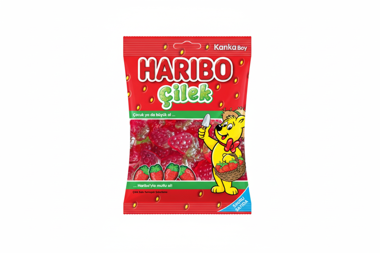 Harıbo Çilek Jelibon 80 Gr