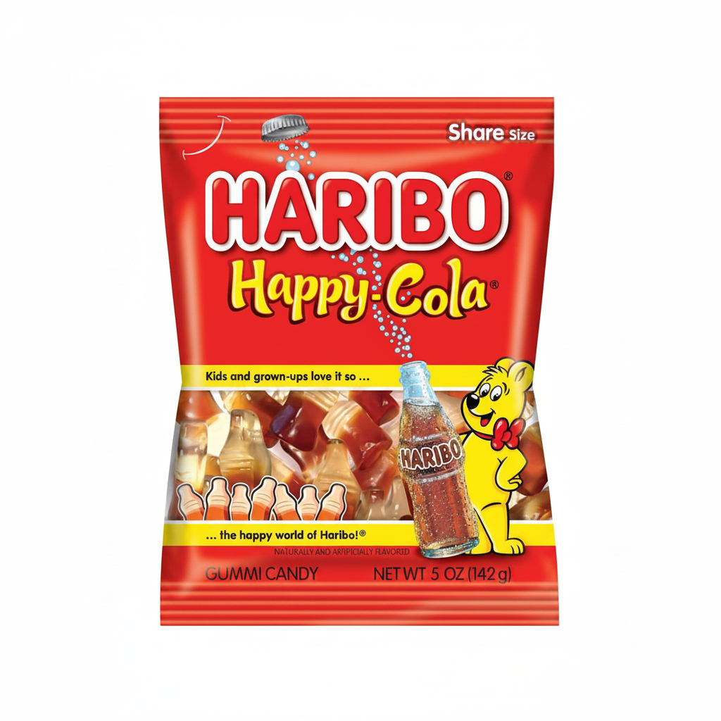 Haribo Happy Cola Yumuşak Şeker 142 g - Batman Sanal Market'te uygun fiyatla online sipariş verebilirsiniz.
