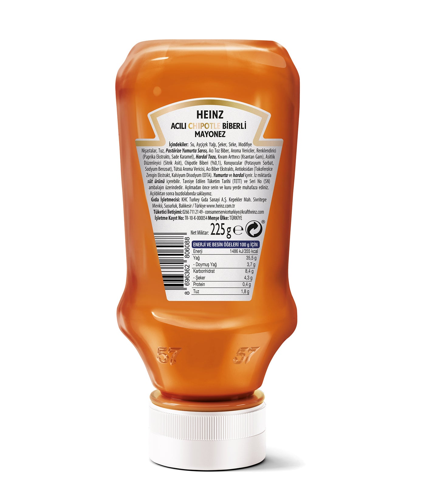 HEINZ Acılı Chipotle Biberi Mayonezi 225 Gr - Batman Sanal Market