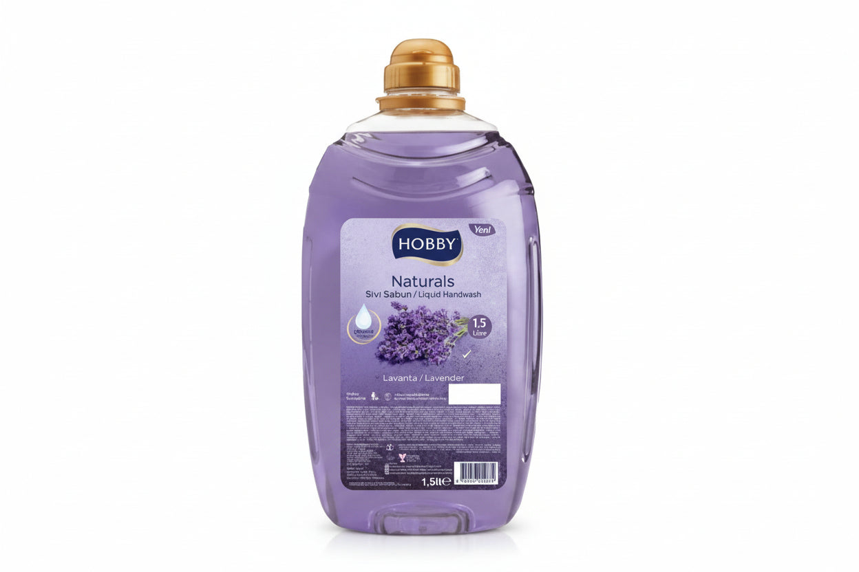 HOBBY Sıvı Sabun 1,5 L Lavanta - Batman Sanal Market