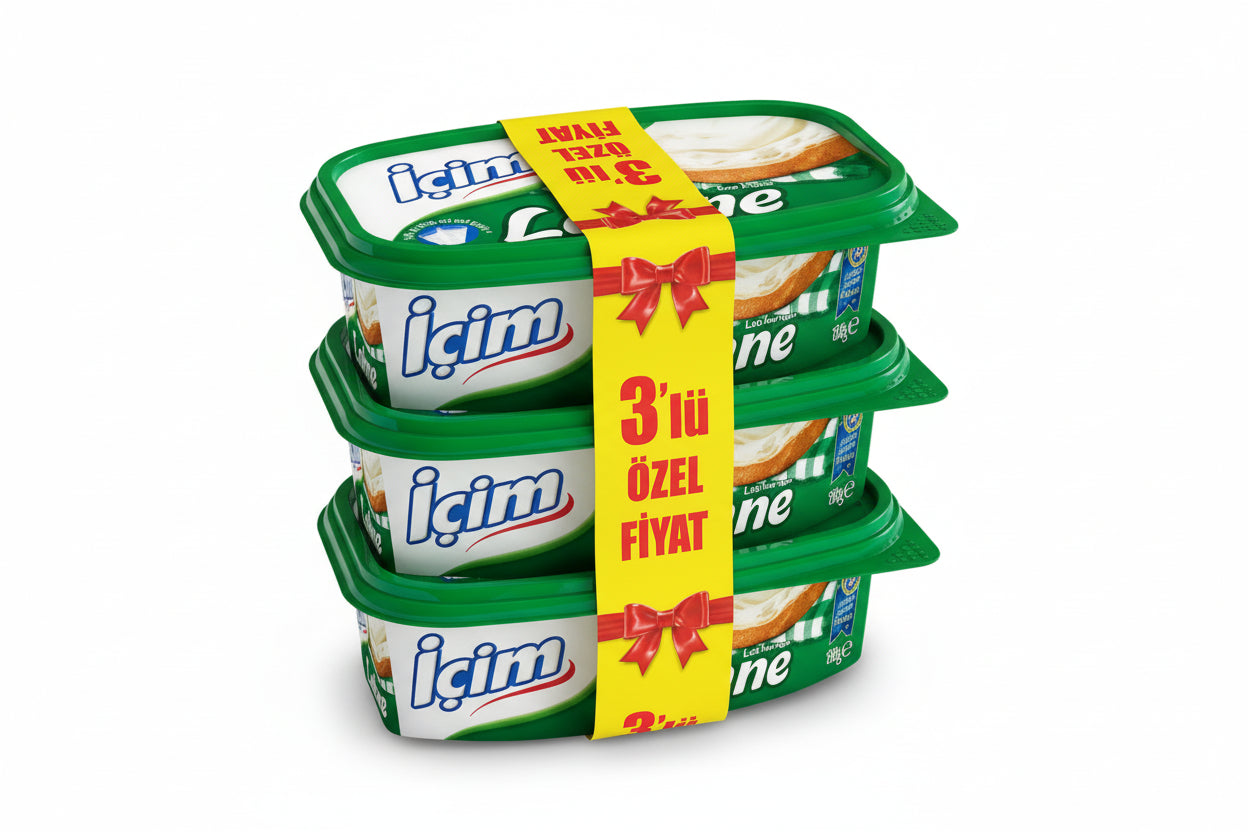 İçim Labne Peynir 3x180 Gr