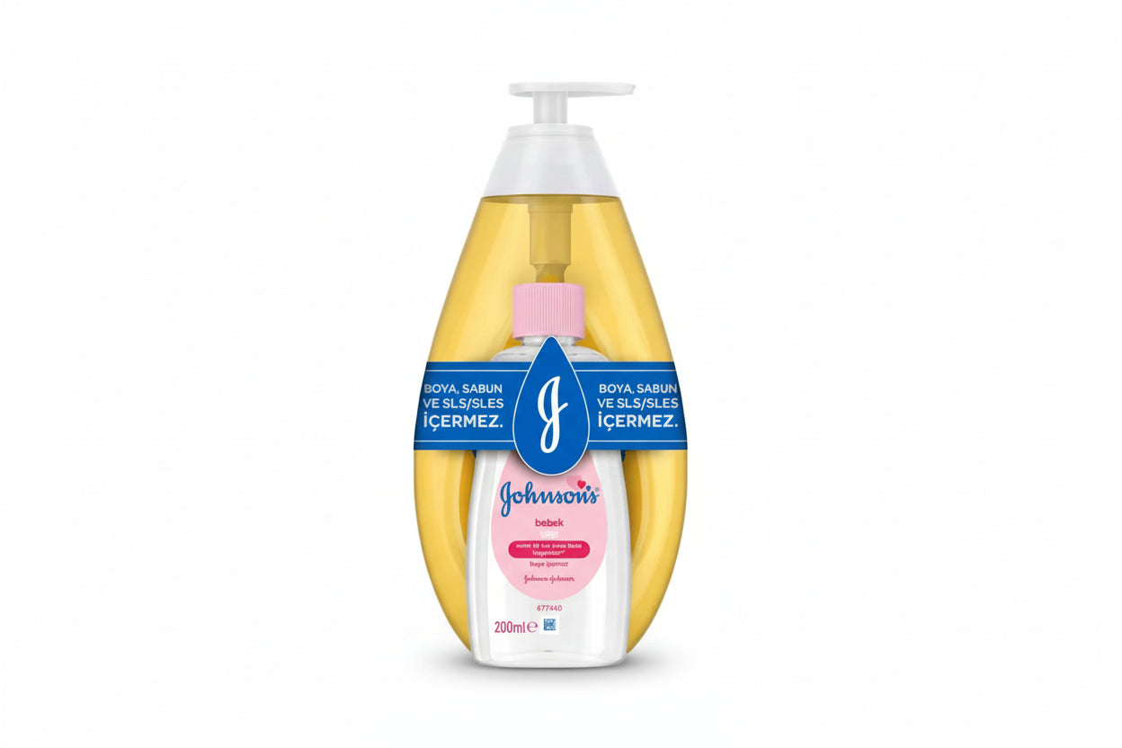 JOHNSON'S BABY ŞAMPUAN 750 ML + 200 ML YAĞ - Batman Sanal Market