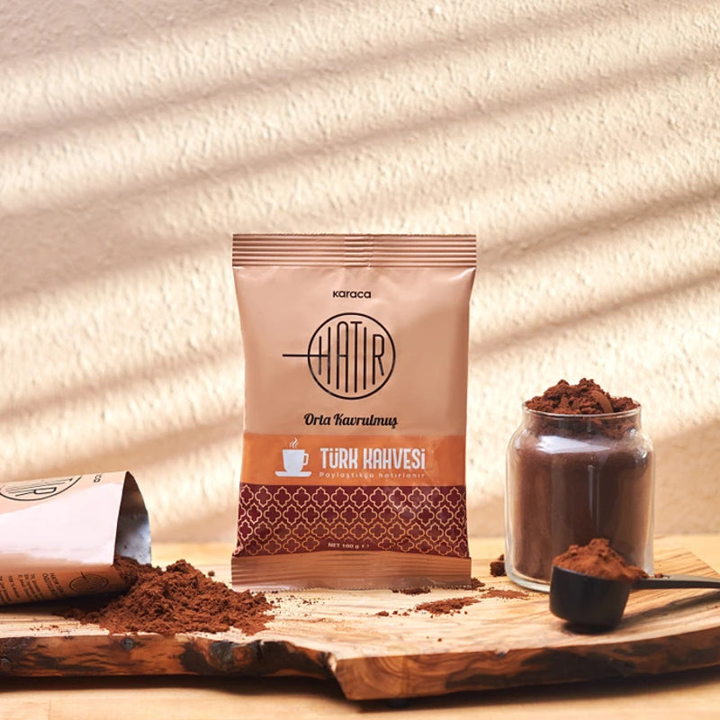 Karaca Hatır Orta Kavrulmuş Türk Kahvesi 100 Gr