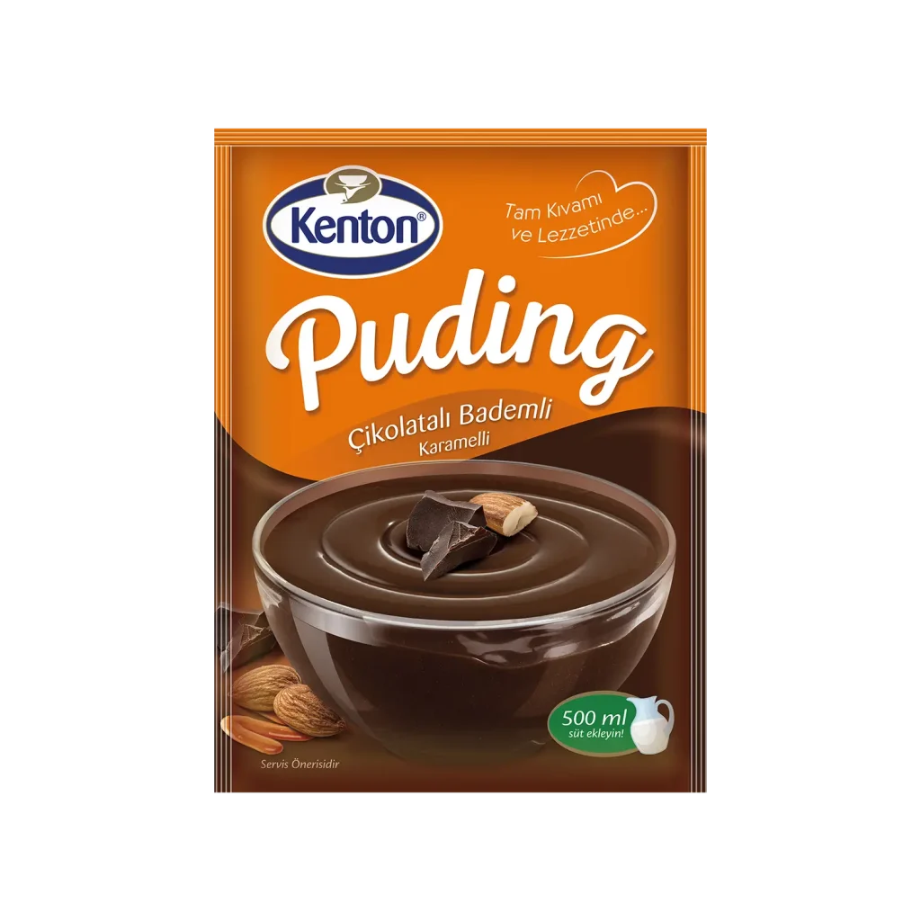 Kenton Çikolatalı Bademli Puding 100 Gr - Batman Sanal Market