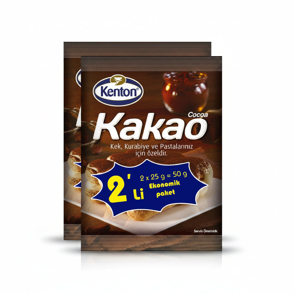 KENTON Kakao 2'li Ekonomik Paket 50 Gr - Batman Sanal Market