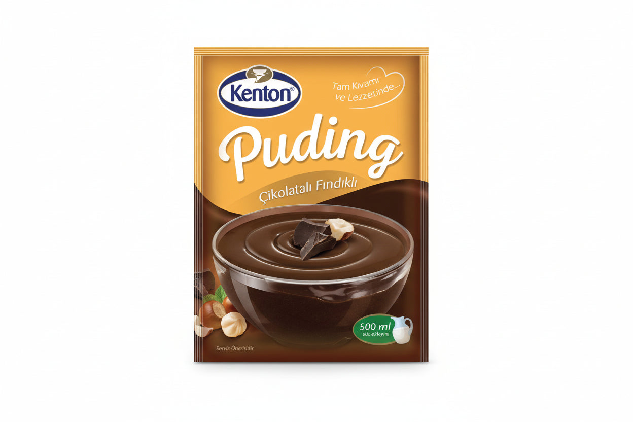 KENTON Puding Çikolatalı Fındıklı 100 GR - Batman Sanal Market