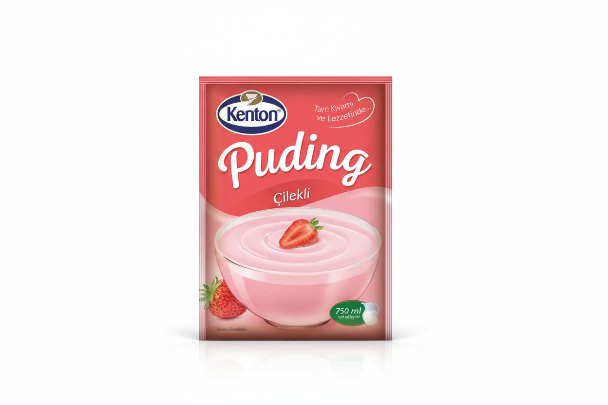 Kenton Puding Çilekli 125 Gr - Batman Sanal Market