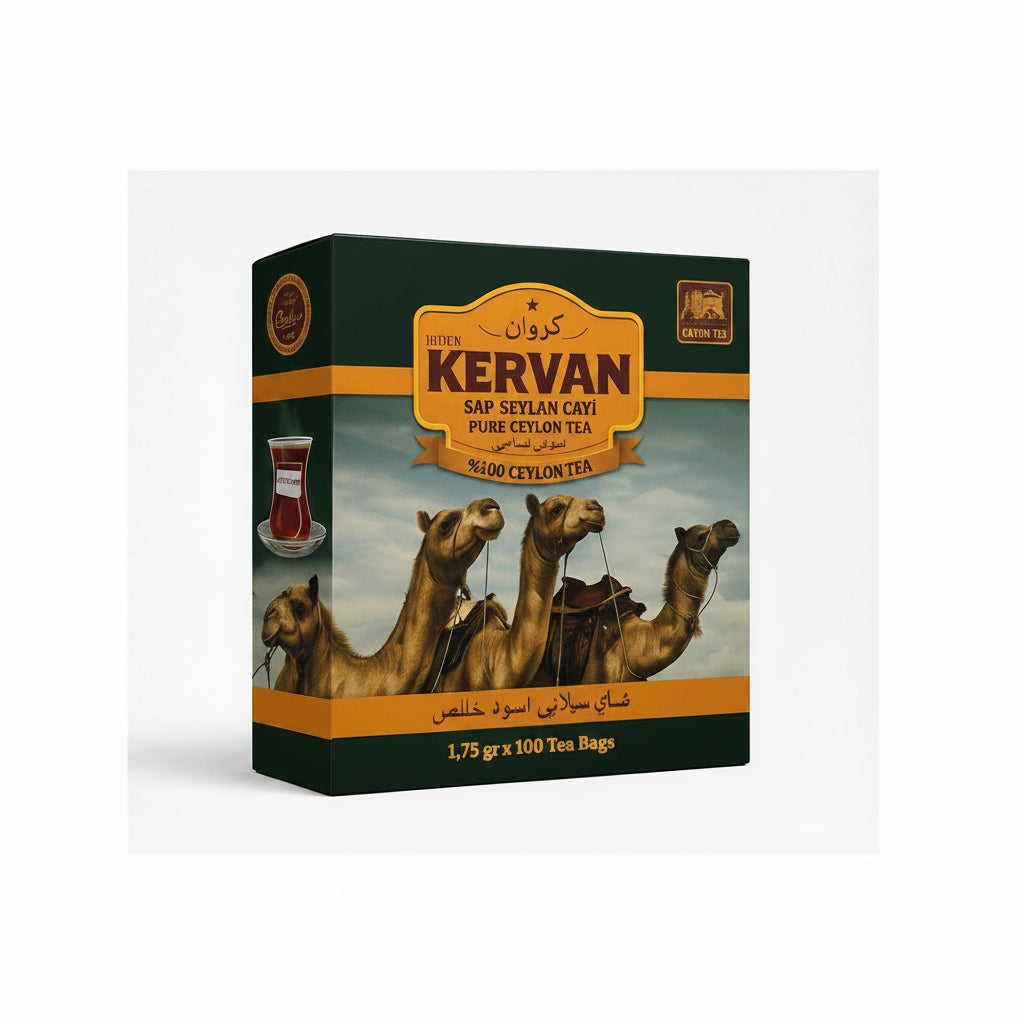 Kervan Saf İthal Çay Sallama 100'lü - Batman Sanal Market