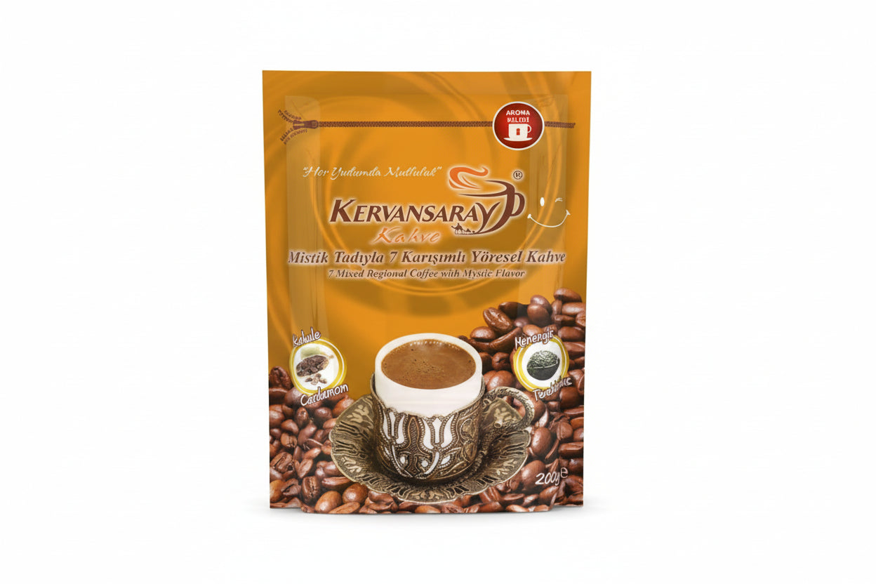 Kervansaray 7 Karışım Kakule Kahvesi 200 Gr