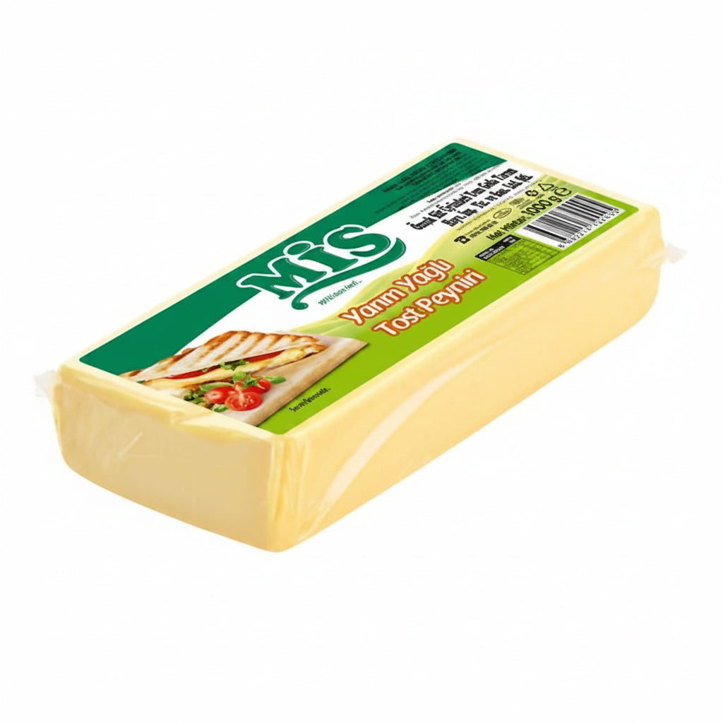 KİBARLAR Yarım Yağlı Tost Peyniri 1 KG