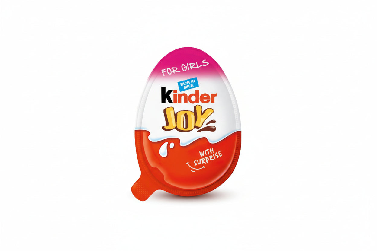 Kinder Joy Sürpriz Yumurta Pembe