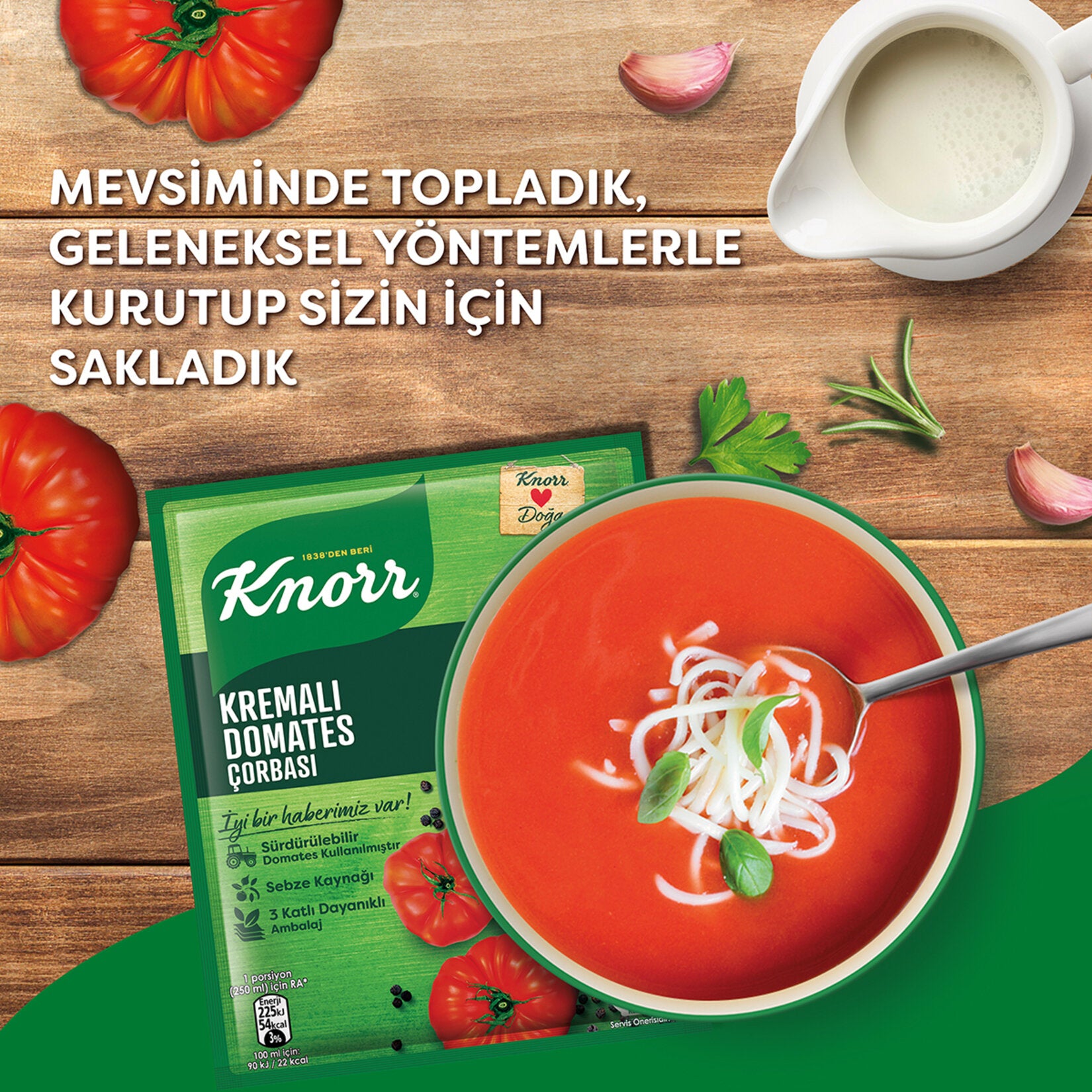 KNORR Çorba Kremalı Domates 69 GR - Batman Sanal Market