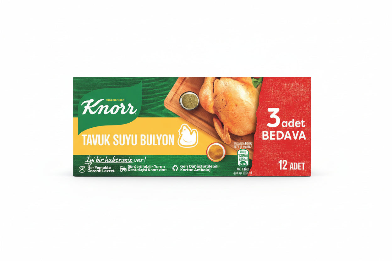 Knorr Tavuk Bulyon 12 Tablet