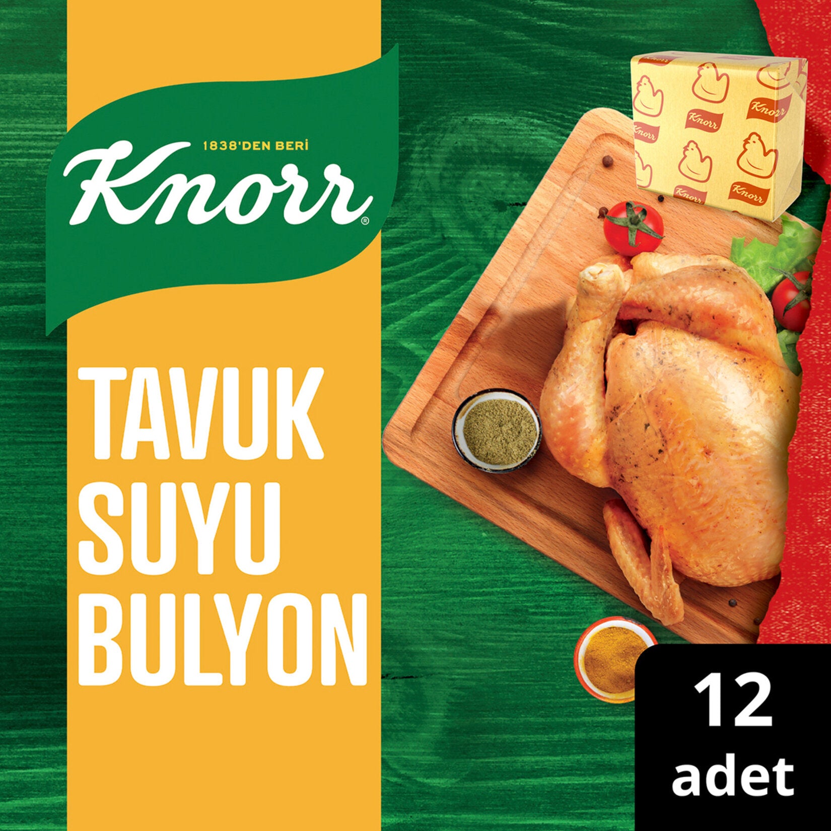 Knorr Tavuk Bulyon 12 Tablet