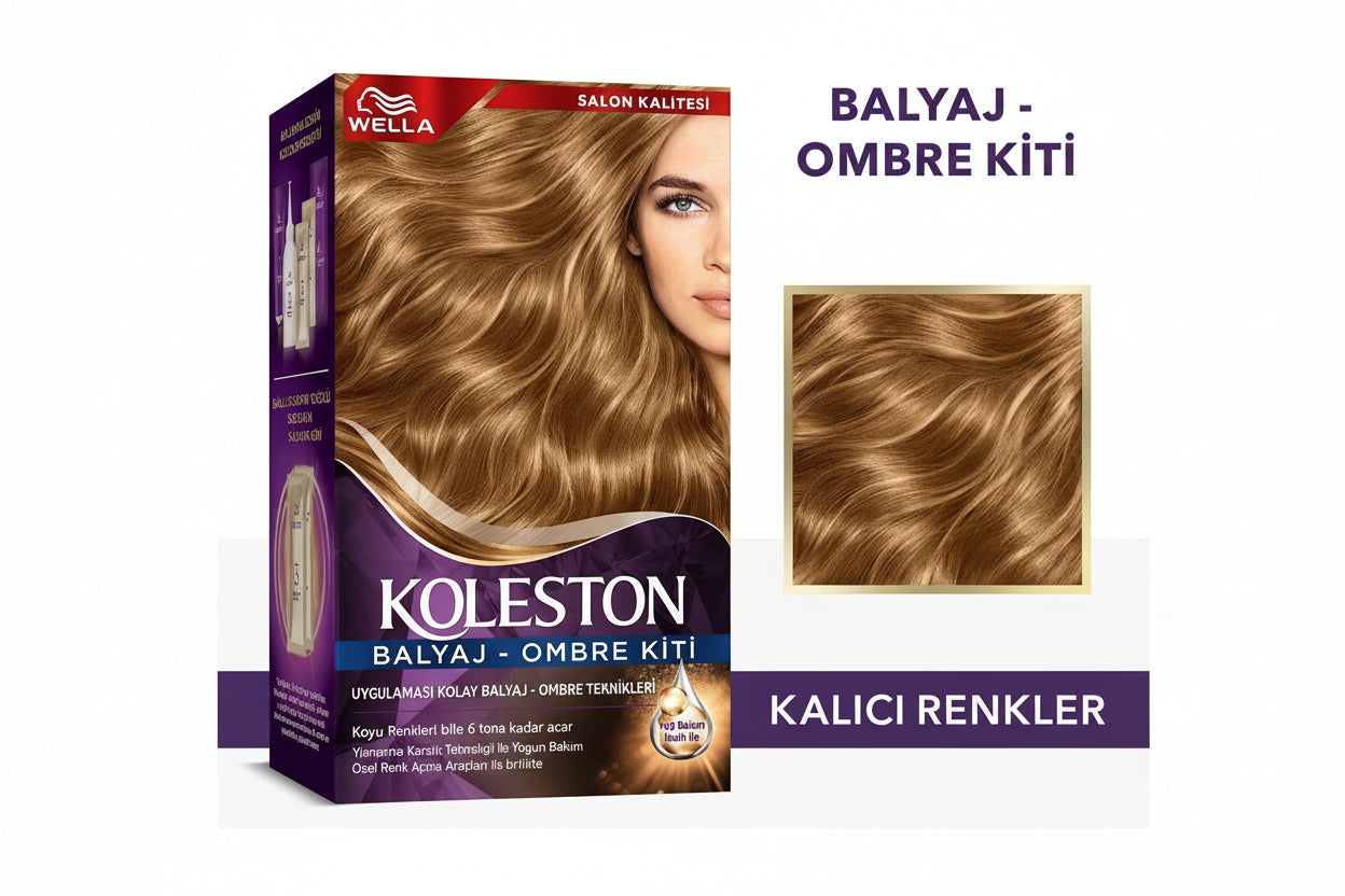 KOLESTON Kit Balyaj Ombre - Batman Sanal Market