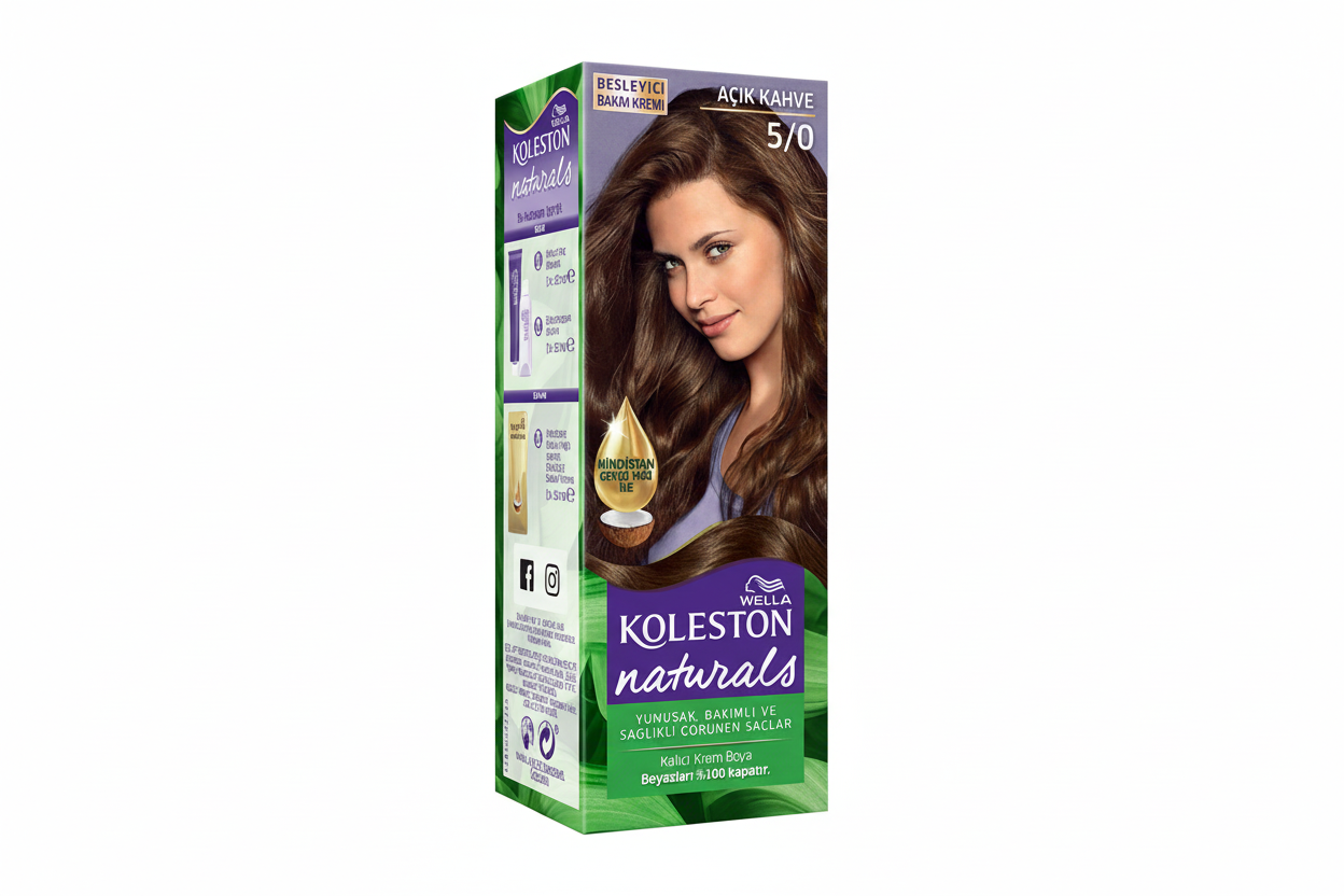 Koleston Naturel 5.0 Açık Kahve Saç Boyası