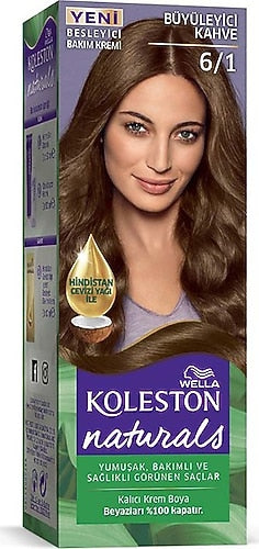 Koleston Naturel 6.1 Büyüleyici Kahve Saç Boyası - Batman Sanal Market